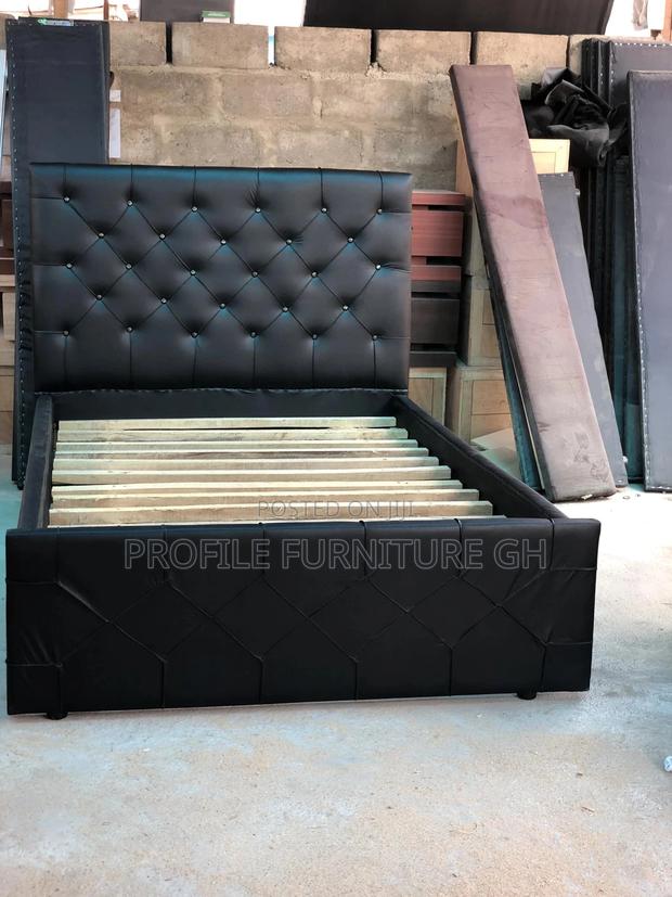 # Brothers Double Bedframe Black Color 54/75 · Photo 2