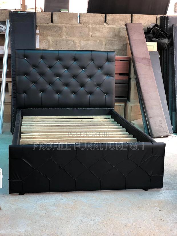 # Brothers Double Bedframe Black Color 54/75 · Photo 1