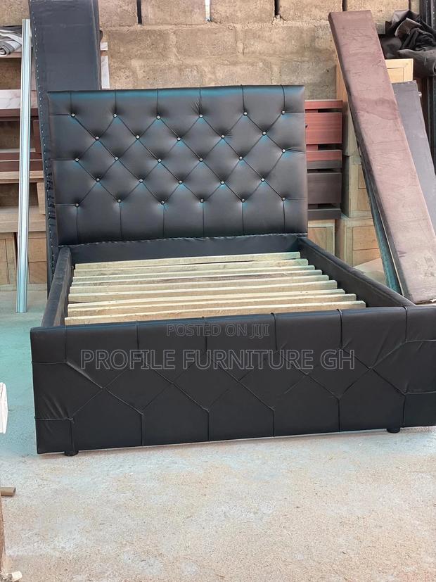 At Double Bedframe Black 54/75// Luxurious And Durable · Photo 1