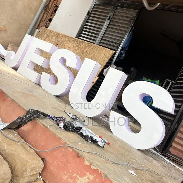 Jesus 3d Letters · Photo 1