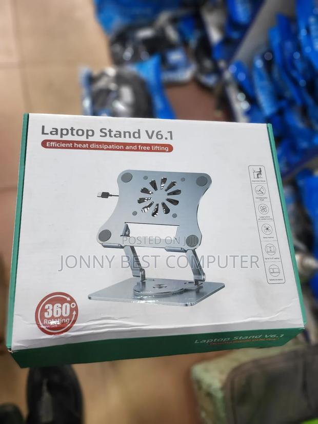 360 Laptop Stand With Fan · Photo 1