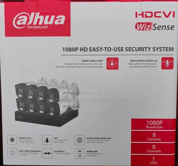 Dahua 1080p Hdcvi Kit: 8ch Xvr+ 8×1080p Hdcvi Bullet Cameras · Photo 1