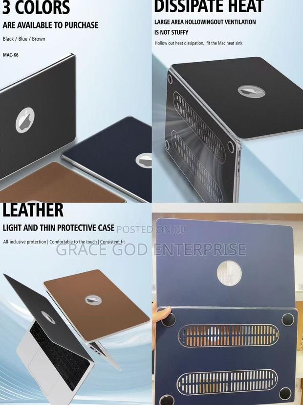 Piblue Leather Macbook Cases for Pro 13 Inches 2016-2024 · Photo 2