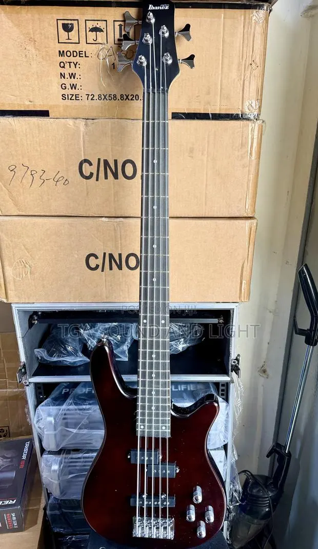 Ibanez Gio 5 Strings Bass Guitar - Coffee Brown[Free Bag,Strap] · Photo 1