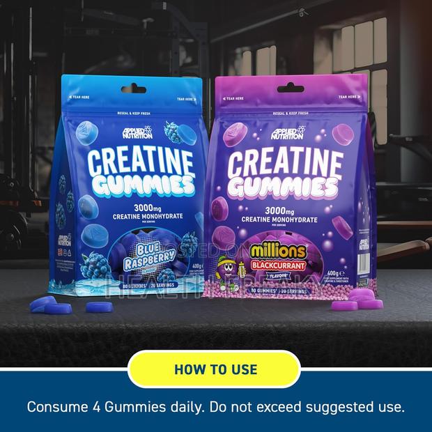 Creatine Applied Nutrition Creatine Gummies Muscle Builder · Photo 7