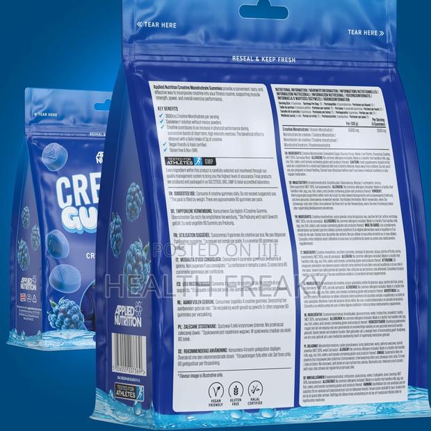 Creatine Applied Nutrition Creatine Gummies Muscle Builder · Photo 8