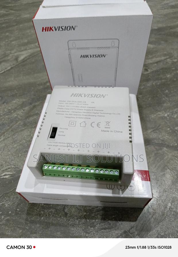 8 Channel Power Supply Hikvission · Photo 2