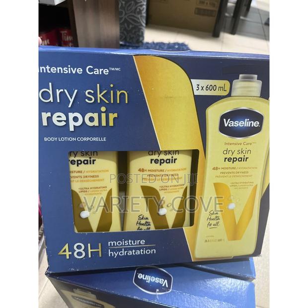Vaseline Intensive Care Dry Skin Repair (600ml*3) · Photo 1