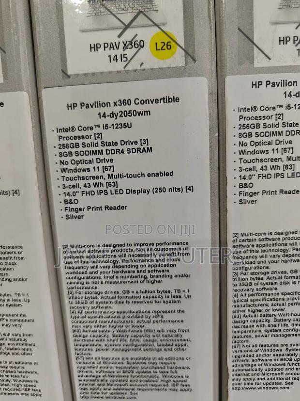 New Laptop HP Pavilion 14 8GB Intel Core i5 SSD 256GB · Photo 3