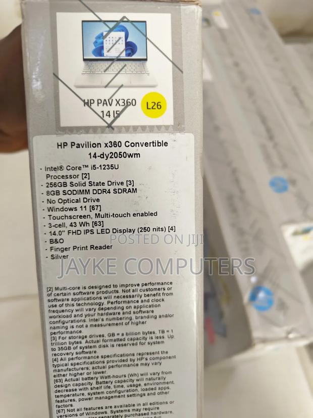 New Laptop HP Pavilion 14 8GB Intel Core i5 SSD 256GB · Photo 4