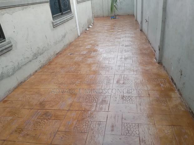 Concrete Stamp Design ( Terracotta With Black) · Photo 3