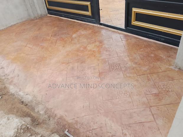 Concrete Stamp Design ( Terracotta With Black) · Photo 6