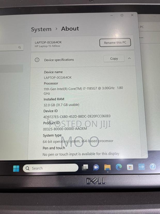 Laptop Dell Latitude 7420 32GB Intel Core i7 SSD 256GB · Photo 3