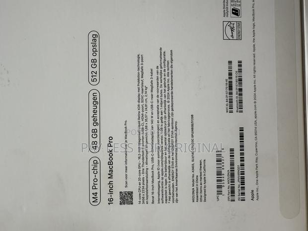 New Laptop Apple MacBook Pro 48GB Apple M4 Pro SSD 512GB · Photo 3