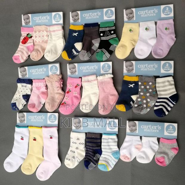Carter's Kids Socks 1-3 Years 3pcs Set · Photo 1