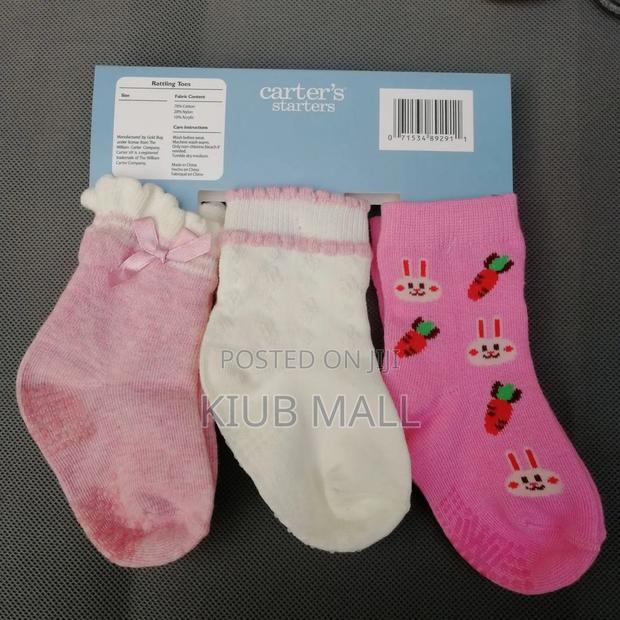 Carter's Kids Socks 1-3 Years 3pcs Set · Photo 2