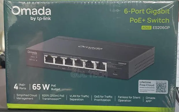 Omada 6-Port Gigabit Switch POE-Switch · Photo 1