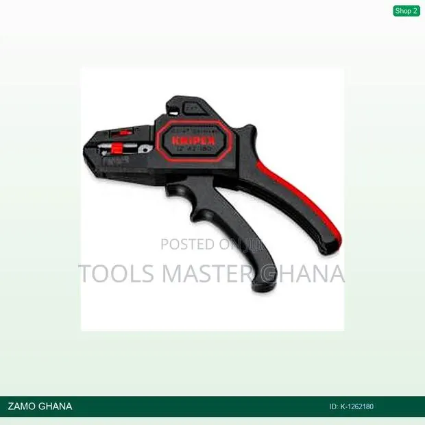 Self Adjustable Automatic Insulation Wire Stripper 180mm 7 - K- · Photo 1