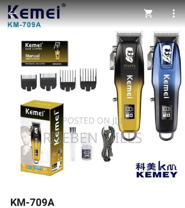 Kemei KM-709A Men's Cordless Barbering Machine Hair Clipper · Photo 2