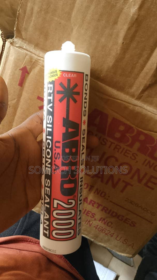 Abro 2000 RTV Silicone Sealant Clear Colour Ghana · Photo 1
