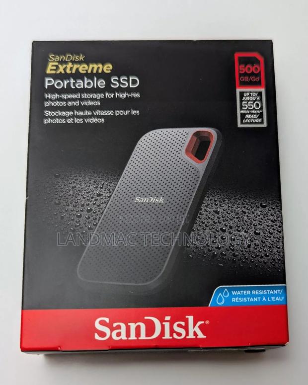 Sandisk 500gb Extreme Portable External Ssd - Up To 550mb/S · Photo 2