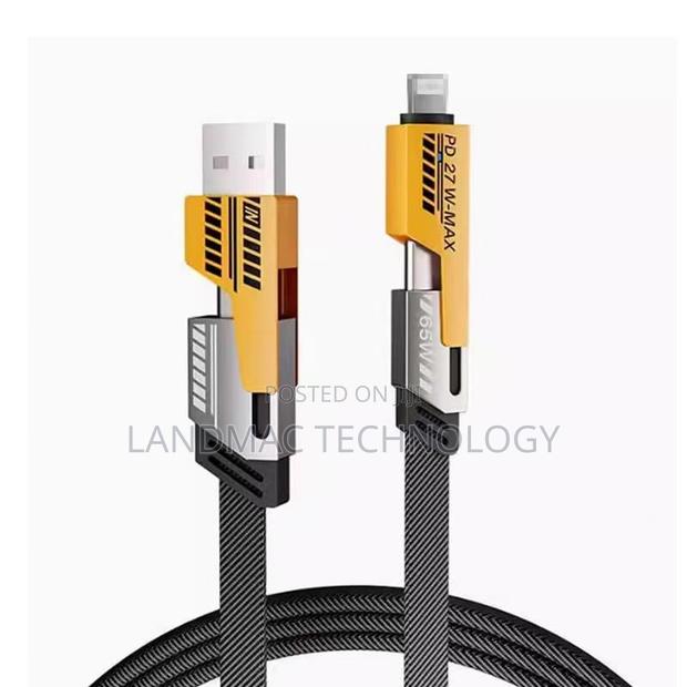 65w Fast Charging Cable(3.3ft),Zinc Alloy Charge Cable · Photo 1