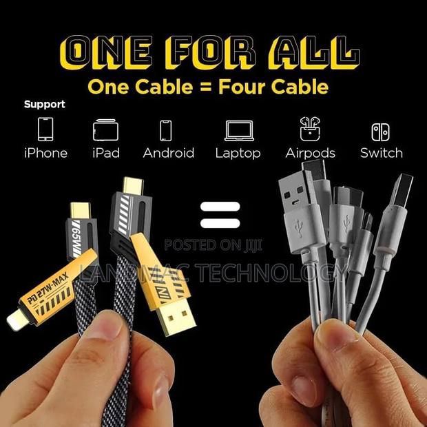 65w Fast Charging Cable(3.3ft),Zinc Alloy Charge Cable · Photo 2