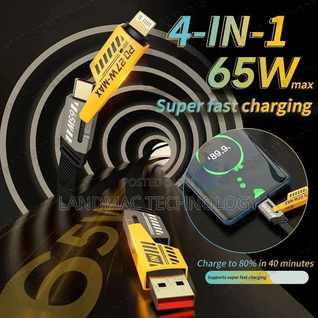 65w Fast Charging Cable(3.3ft),Zinc Alloy Charge Cable · Photo 6