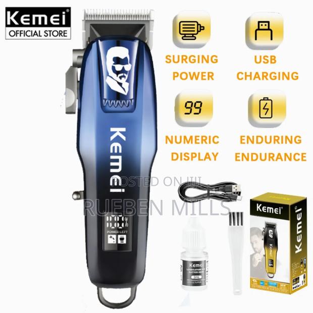 Kemei Pro Electric Hair Clipper Barbering Machine Hair Salon · Photo 4