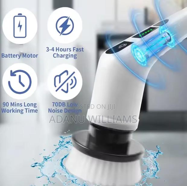 7in1 Multifunctional Electric Spin Brush for Bathtub Cars · Photo 2