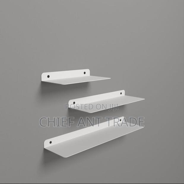 Jz0002 White Bathroom Shelf 60cm · Photo 1