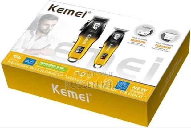 2 in 1 Kemei KM-8501 Combo Barbering Machine Hair Clipper · Photo 2