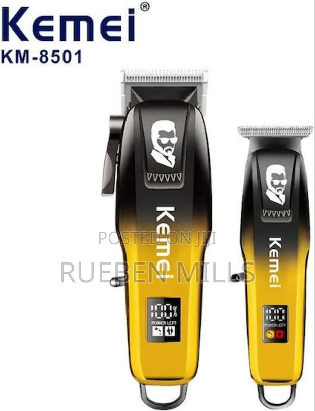 Two in One Kemei KM-8501 Barbering Machine and Beard Trimmer · Photo 1
