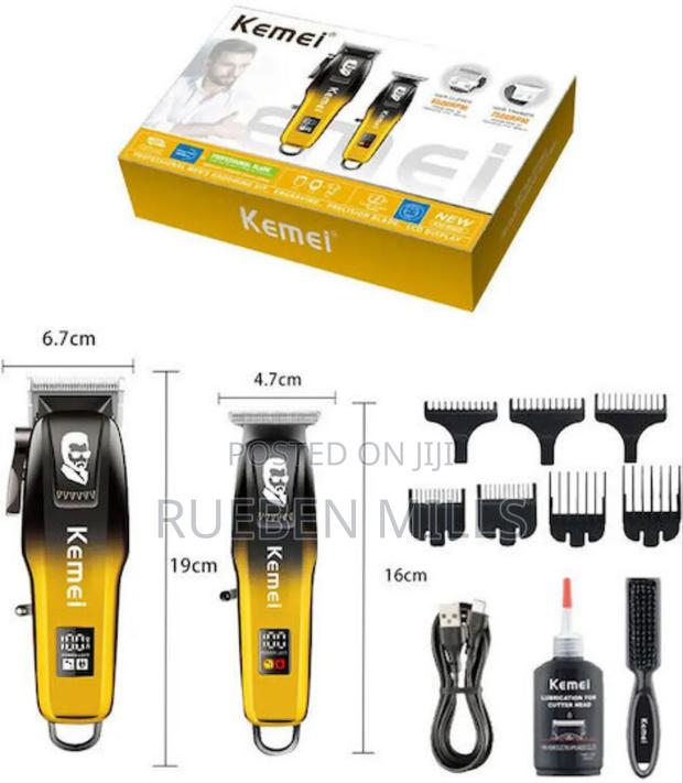 Two in One Kemei KM-8501 Barbering Machine and Beard Trimmer · Photo 4