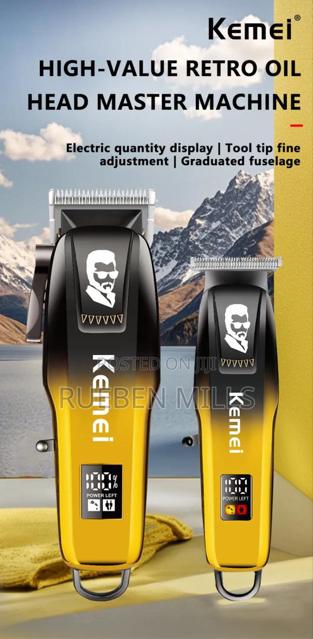 Two in One Kemei KM-8501 Barbering Machine and Beard Trimmer · Photo 2