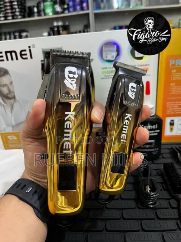 New Super 2 in 1 Heavy Duty Barbering Machine Beard Trimmer · Photo 2