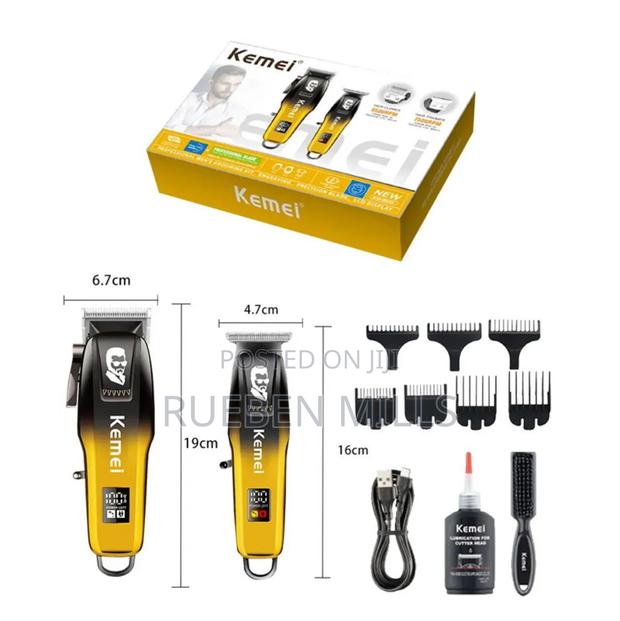 New Super 2 in 1 Heavy Duty Barbering Machine Beard Trimmer · Photo 4