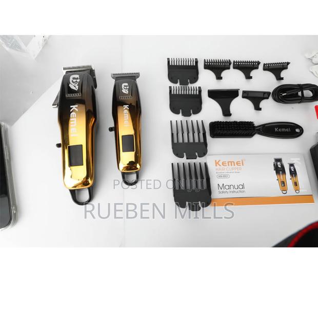 New Super 2 in 1 Heavy Duty Barbering Machine Beard Trimmer · Photo 5