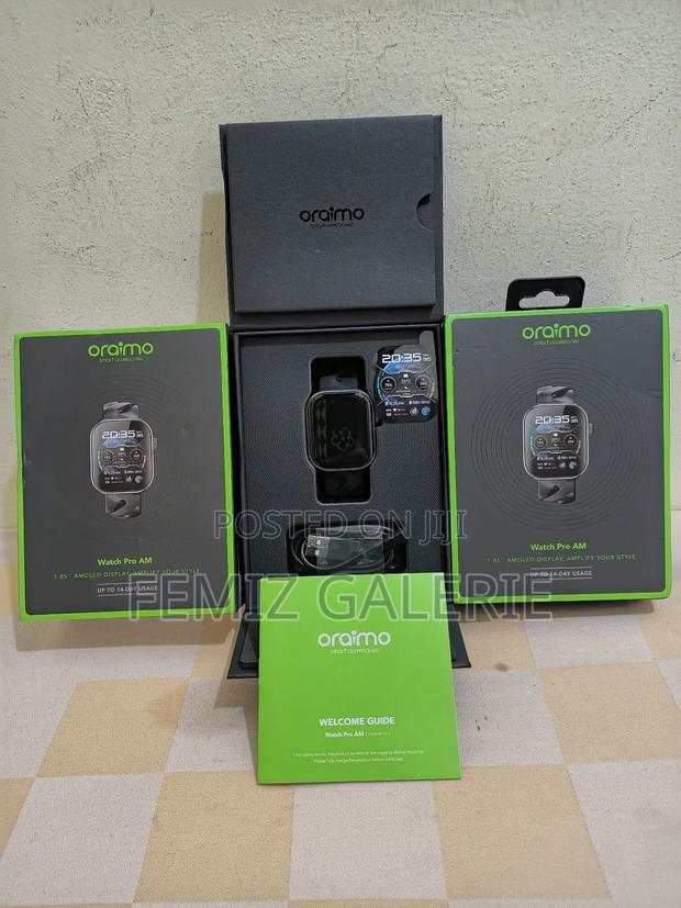 Oraimo Watch Pro Am 1.85′′ Amoled Ip68 Smart Watch · Photo 2