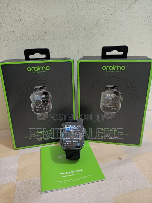 Oraimo Watch Pro Am 1.85′′ Amoled Ip68 Smart Watch · Photo 1