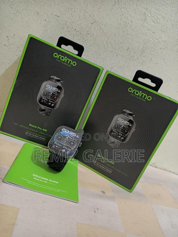 Oraimo Watch Pro Am 1.85′′ Amoled Ip68 Smart Watch · Photo 1