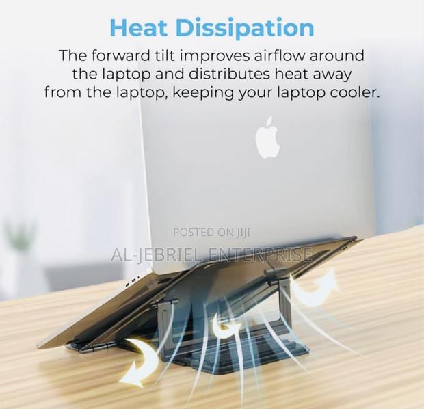 Foldable Aluminum Laptop Stand - DESKMATE-5 · Photo 4