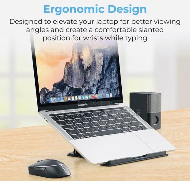 Foldable Aluminum Laptop Stand - DESKMATE-5 · Photo 3