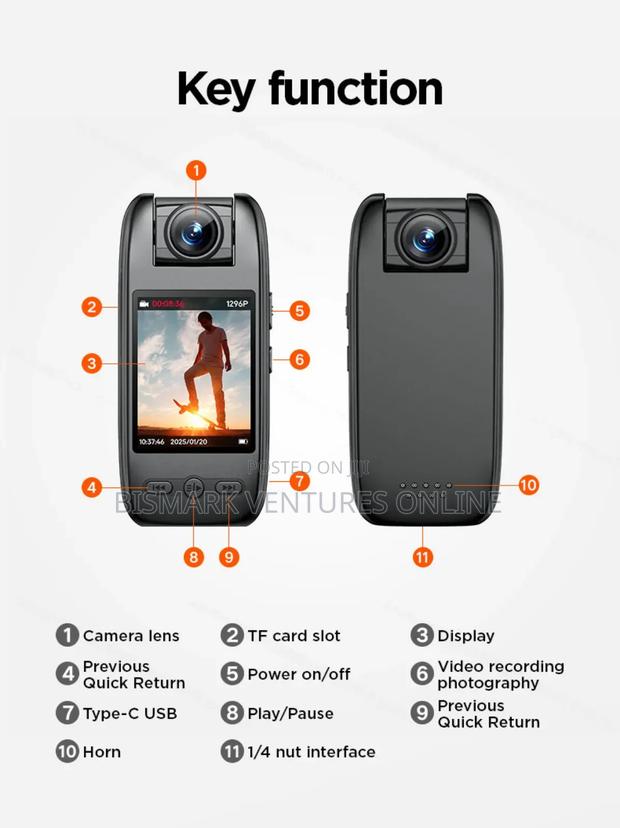 Action Camera Color Night Vision Camera · Photo 5