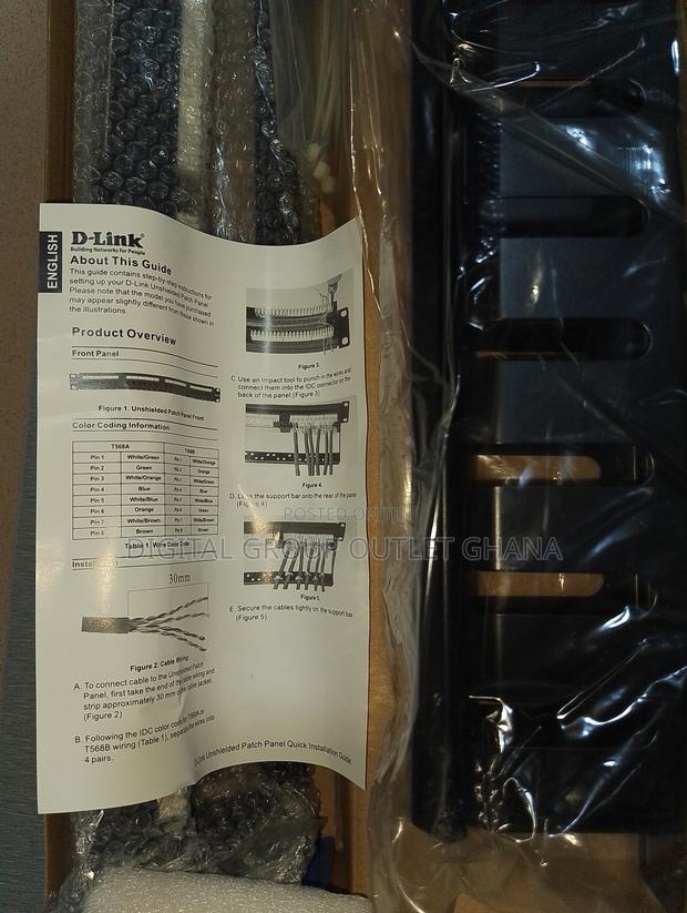 D-Link Unshielded 24port Patch Panel Full Loaded · Photo 1