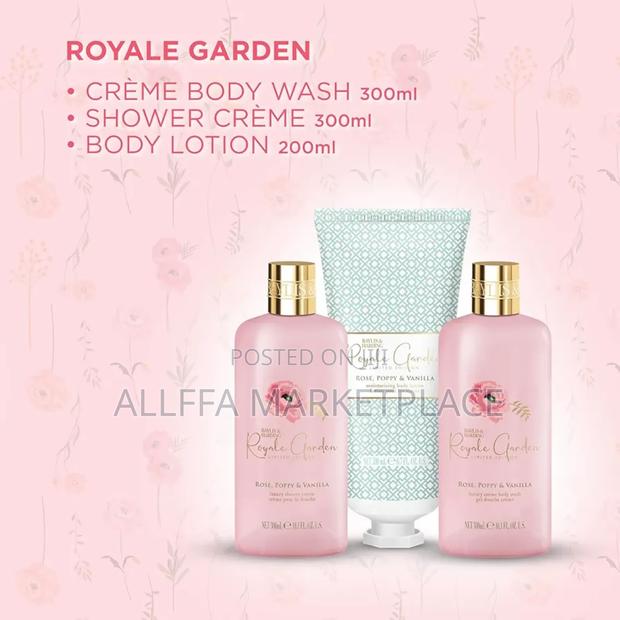 Royale Garden Rose, Poppy Vanilla Body Retreat Gift Set · Photo 2