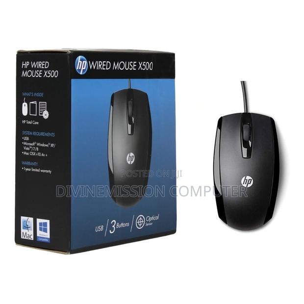 Hp Wired Mouse X500 · Photo 2