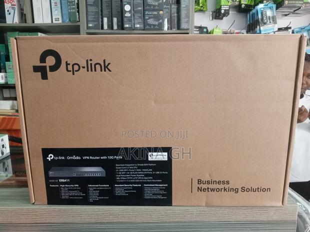 Tp-Link Omada VPN Load Balancer Router With 10G Port ER8411 · Photo 1