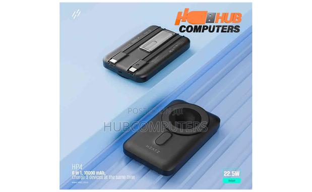 Heatz Hp4 10,000mah Wireless Power Bank 6 in 1 · Photo 1