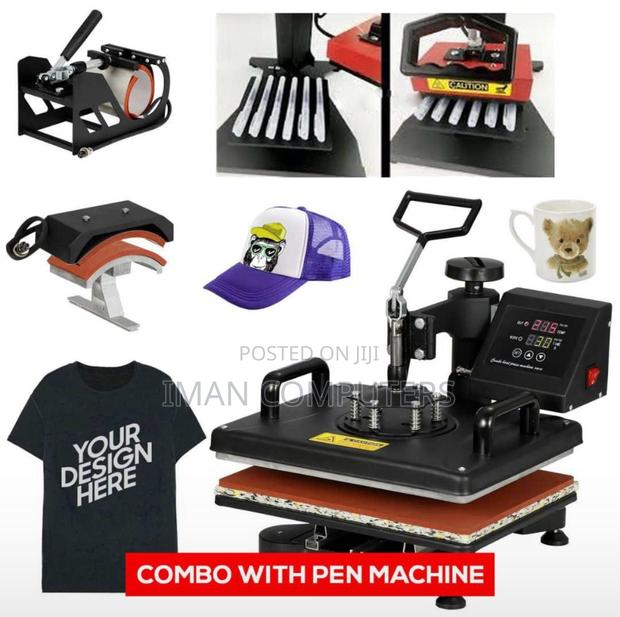 Combo Heat Press Machine 5-in-1 · Photo 2